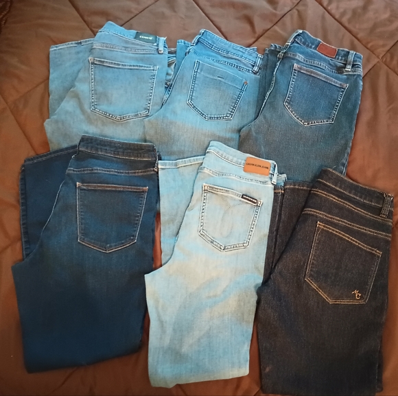 Lot of 6 Pairs of jeans - Picture 2 of 2